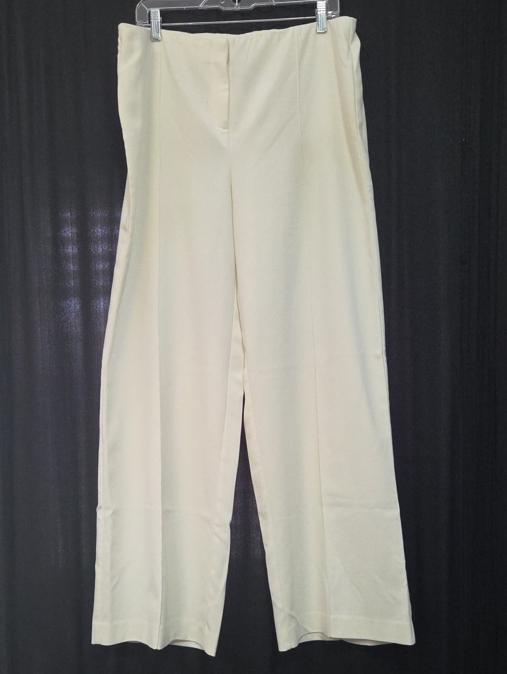 Alfani Cream Wide-Leg Trousers